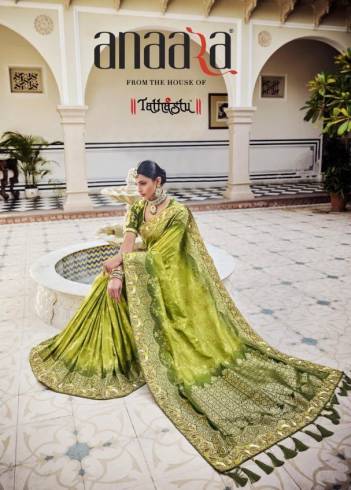 Anaara Series 5101 To 5109 By Tathastu Silk Designer Wedding Saree Collection